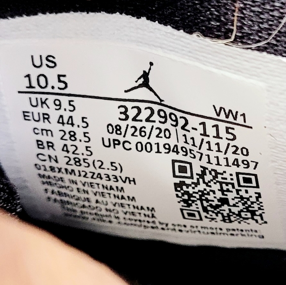 Jordan 6 Rings "Tropical Twist" White/ Black Men's 10.5 - Picture 6 of 6